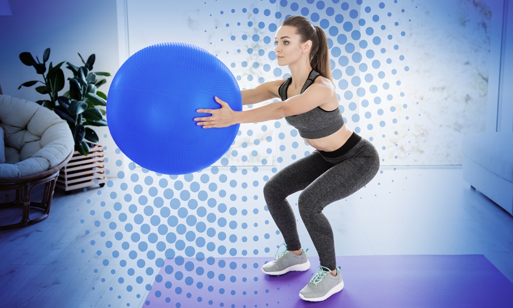 FizzUp's Exercise Ball Program: Gentle Strength Training